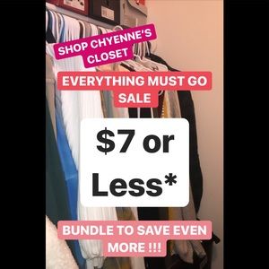 EVERYTHING MUST GO SALE !!!